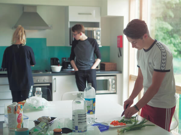 UEA Accommodation: Kitchen at The Village