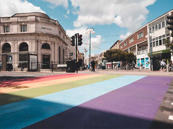 Town centre crossing