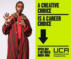 Open days at University for the Creative Arts