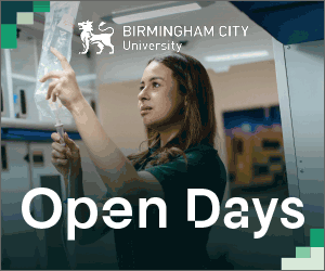 Open days at Birmingham City University