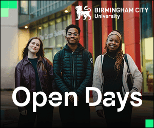 Open days at Birmingham City University