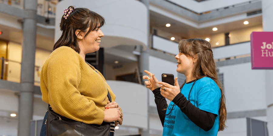 Undergraduate University Open Day - Experience life at Manchester Met for yourself 