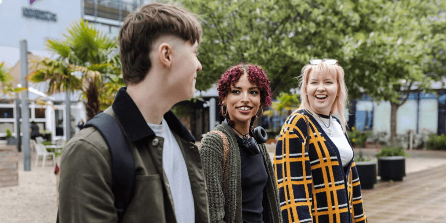 It feels more real at an Open Day – from the hall you’ll call home, to the immersive learning spaces, to the sights and sounds of a city by the sea.
